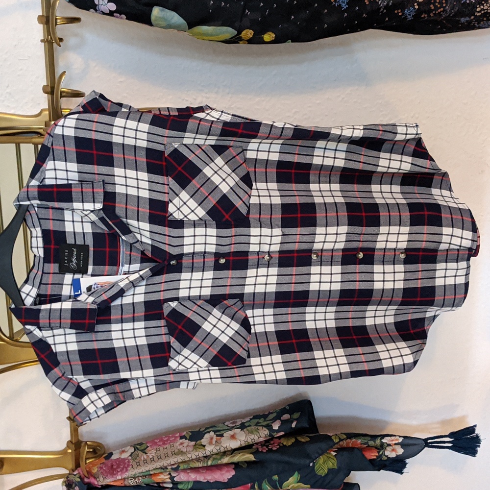 Jack's plaid top